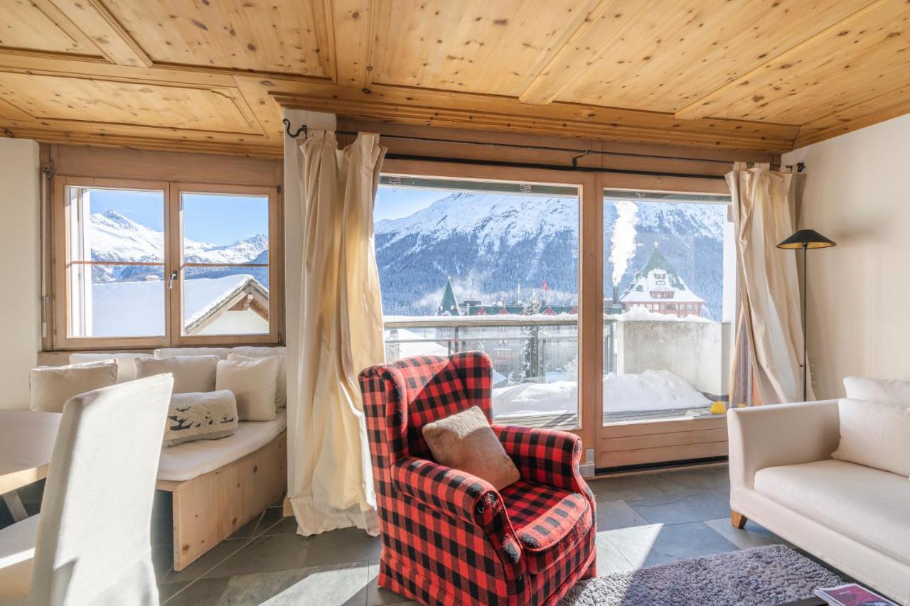 St Moritz 3 Suite Vista Lago São Moritz Exterior foto