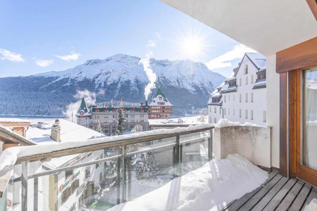 St Moritz 3 Suite Vista Lago São Moritz Exterior foto
